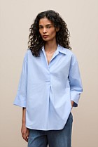 Yarn Dyed Cotton Poplin Half Sleeve Shirt