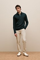 Merino Half Zip