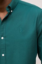 Regular Fit Monogram Oxford Shirt