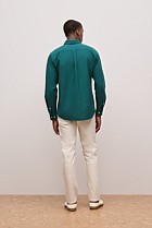 Regular Fit Monogram Oxford Shirt