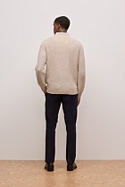 Merino Nep Half Zip Pullover