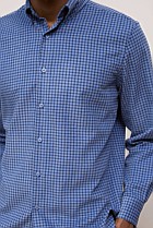 Regular Fit Cord Check Shirt