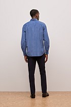 Regular Fit Cord Check Shirt