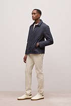 Mercerised Cotton Tipped Long Sleeve T-shirt