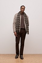 Double-Faced Zip Front Jacket