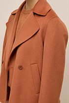 Double Faced Wool Peacoat