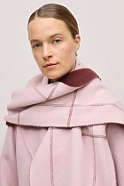 Wool Check Reversible Scarf