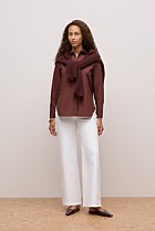 Cotton Poplin Long Sleeve Shirt