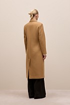 Italian Wool Cashmere Longline Coat