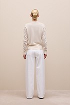 Merino Cashmere Forward Shoulder Seam Crew