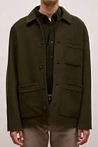Double Faced Wool Chore Jacket