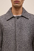 Italian Wool Blend Longline Coat