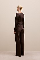 Satin Bias Cut Pant