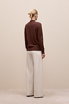 Merino Mock Neck