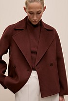 Double Faced Wool Peacoat