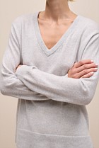 Cashmere Relaxed V-Neck