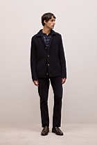 Merino Lapel Cardigan