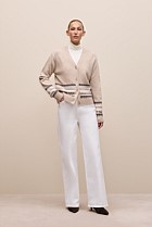 Merino Cashmere Fair Isle Cardigan