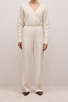 Pintucked Pull On Pant