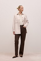 Brushed Wool Shacket