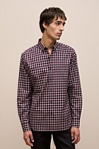 Regular Fit Fine Check Shirt