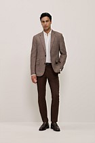 Linen Cotton Textured Blazer