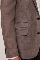 Linen Cotton Textured Blazer