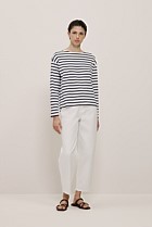 Australian Cotton Breton Stripe Long Sleeve T-shirt