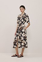 Calais Short Sleeve Shirt Dress