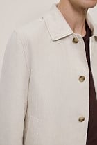 Linen Harrington Jacket
