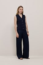 Linen Bias Pant