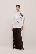 Camie Lyons x Trenery Silk Top