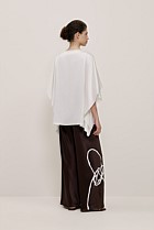 Camie Lyons x Trenery Silk Top