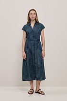 Cavelle Cap Sleeve Shirt Dress