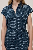Cavelle Cap Sleeve Shirt Dress