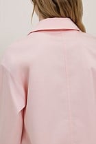 Poplin Relaxed Longline Shirt
