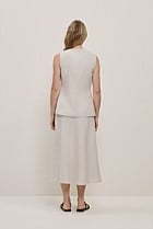 Linen Tailored Vest