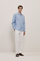 Garment Dyed Cotton Twill Shirt