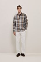 Cotton Twill Tailored Pant