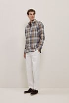Cotton Twill Tailored Pant