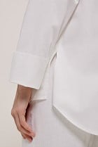 Poplin Relaxed Longline Shirt