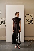 Camie Lyons x Trenery Silk Dress