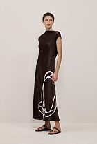 Camie Lyons x Trenery Silk Dress