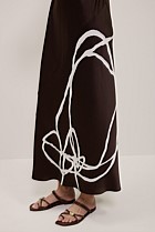 Camie Lyons x Trenery Silk Dress