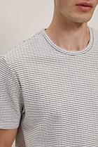 Jacquard Cotton Textured T-shirt