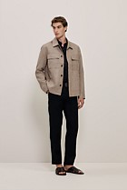 Regular Fit Linen Classic Long Sleeve Shirt