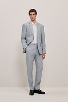 Textured Linen Blazer