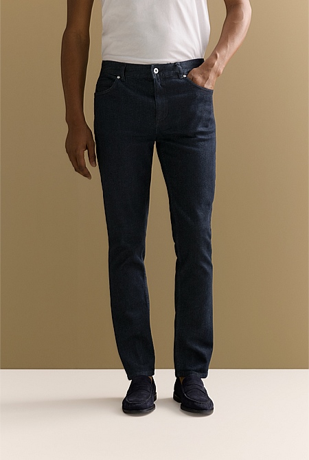 Modern Slim Dark Wash Jean