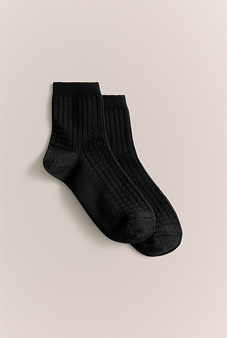 Grid 3/4 Crew Sock