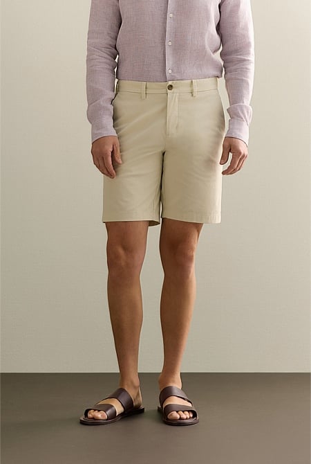 Cotton Twill Chino Short